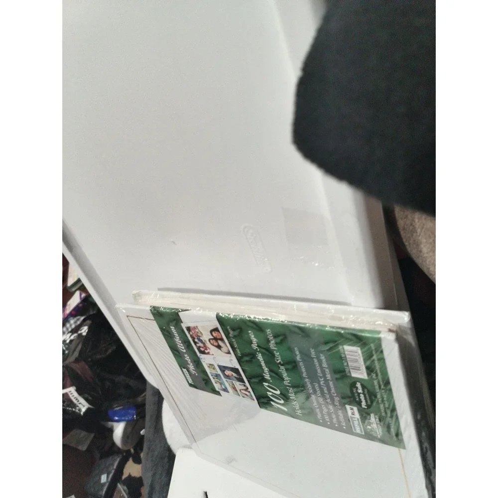 NEW Pioneer Photo Album Book 100 Magnetic Pages White 3 Ring Photo Safe Binder